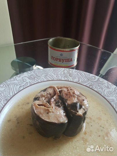 Горбуша консерва