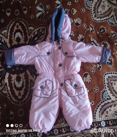 Комбинезон весна осень для девочек 74