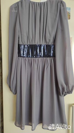 Шифоновое платье р-р 44-46