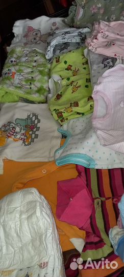 Вещи пакетом на девочку 6мес