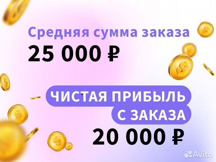 Готовый бизнес на репутации, доход от 150к