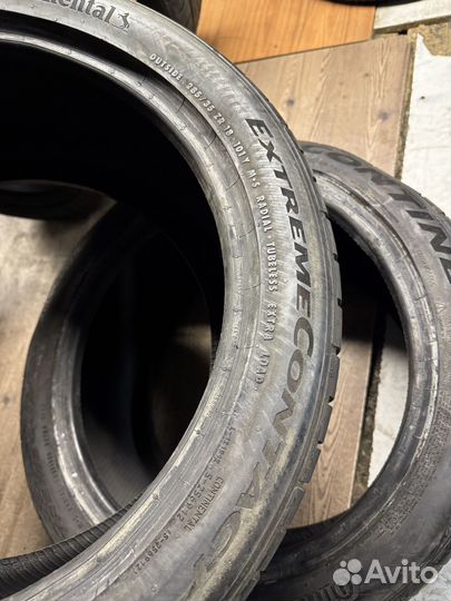 Continental ExtremeContact DWS 255/40 R18 и 285/35 R18