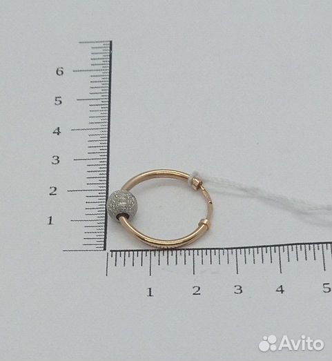 Золотые серьги