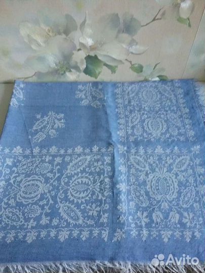 Старинные льняные скатерти.С мережкой180/165