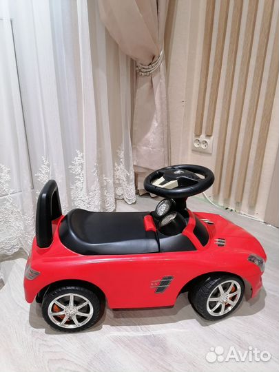 Детская машинка каталка mercedes