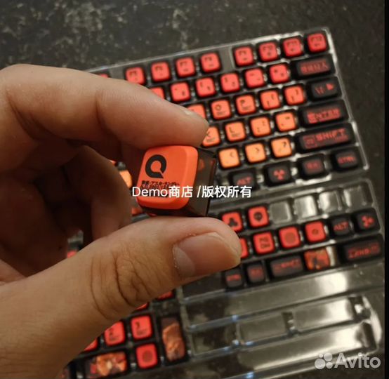 Кейкапы evangelion пуддинги + pbt