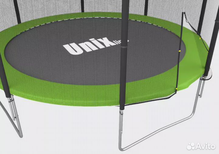 Батут unix line Simple 12 ft Green (outside)