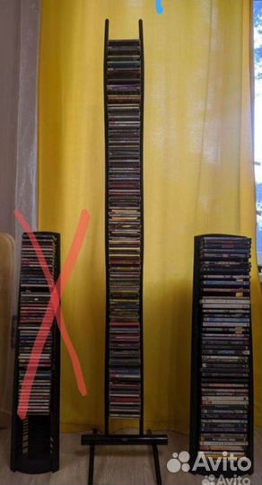 Подставка для CD и DVD дисков