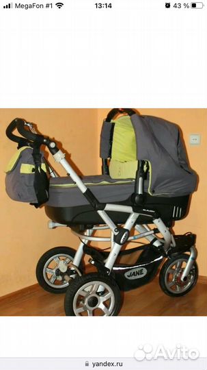 Коляска Jane slalom 2 в 1
