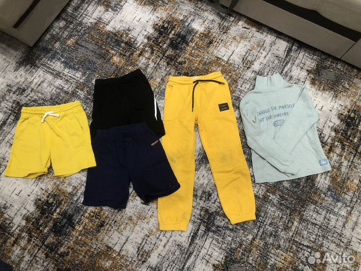 Вещи пакетом на мальчика 116 122