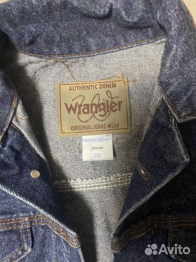 Джинсовая куртка Wrangler