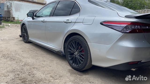 Боковые пороги для Toyota Camry V70 (2018+)