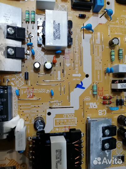 Блок питания от тв Samsung UE43N5510