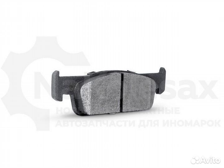 Колодки тормозные передние к-кт Metaco 3000-204