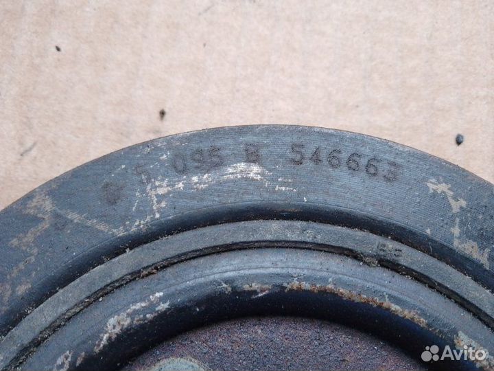 Шкив коленвала Peugeot 307 1.6I 2007