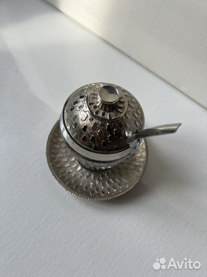 Соусница, горчичница, СССР, 70-80-е годы, винтаж