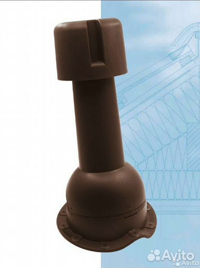 Вентиляционный выход на крышу Krovent