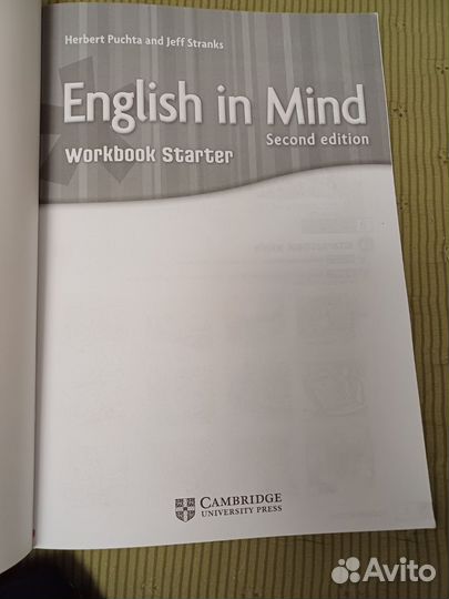 Рабочая тетрадь по английскому english in mind