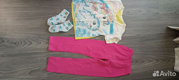 Пакет вещей на девочку 116 размер