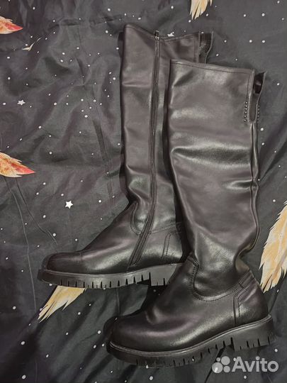 Сапоги женские весна -осень 37 р