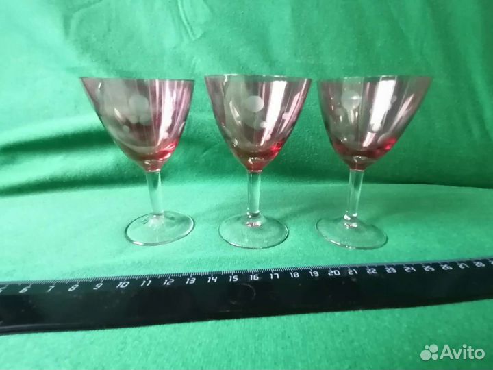 Бокалы фужеры рюмки СССР