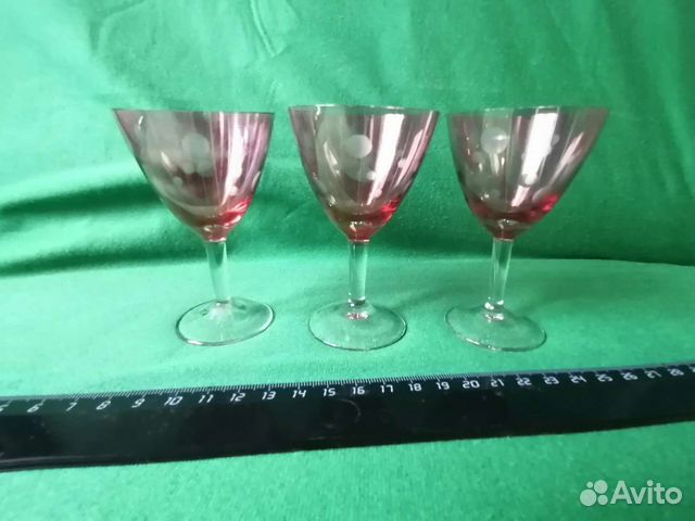 Бокалы фужеры рюмки СССР