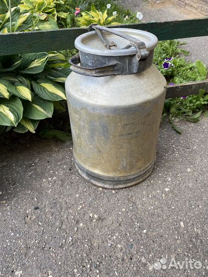 Фляга алюминиевая 38 литров б/у