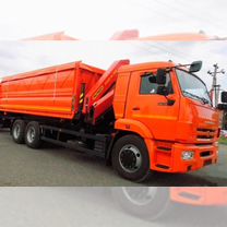 КАМАЗ 65115 с КМУ, 2024