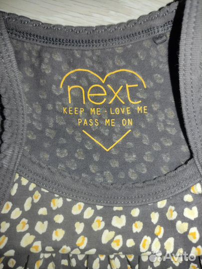 Платье next 86