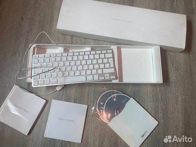 Клавиатура apple проводная объявление продам