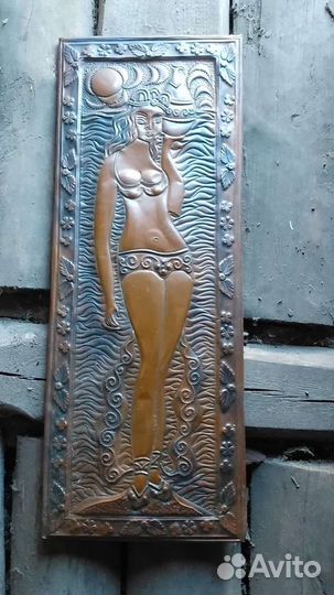 Картина медная чеканка