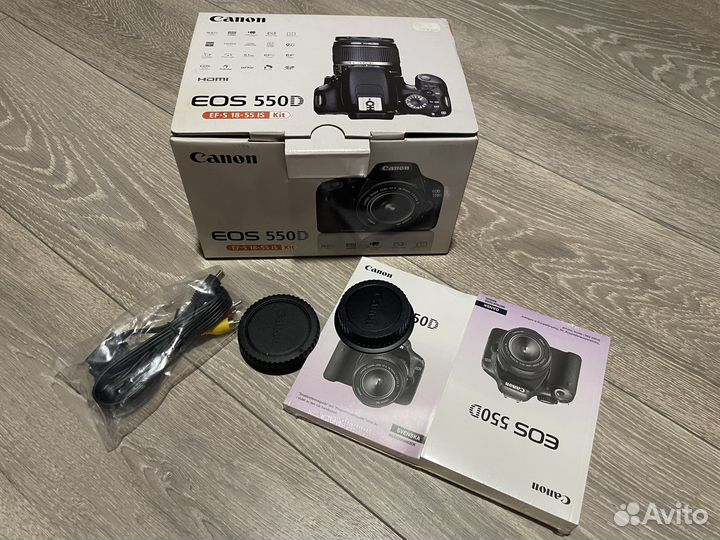Фотоаппарат Canon EOS 550d