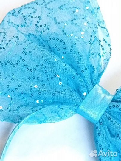 Большой бант на ободке Мальвина