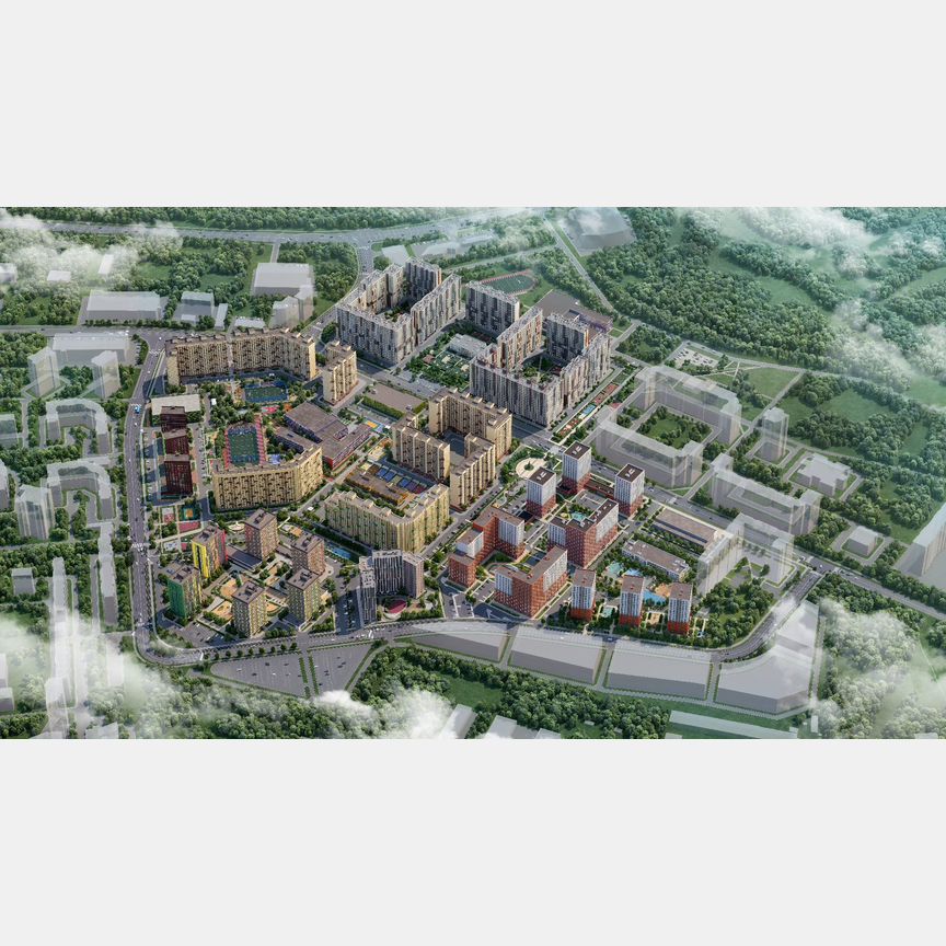 1-к. квартира, 38,7 м², 17/18 эт.