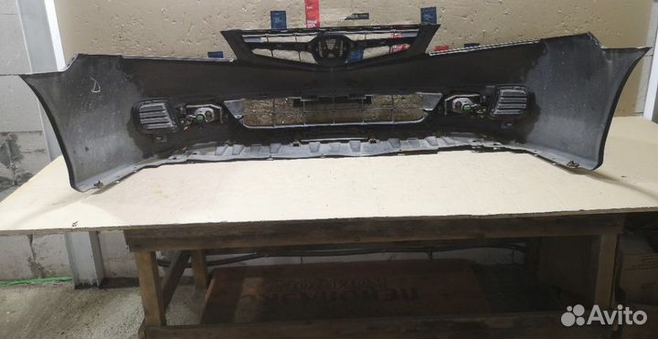 Бампер передний honda accord cl7 рестайлинг