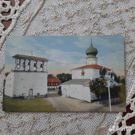 Открытки с видами Пскова
