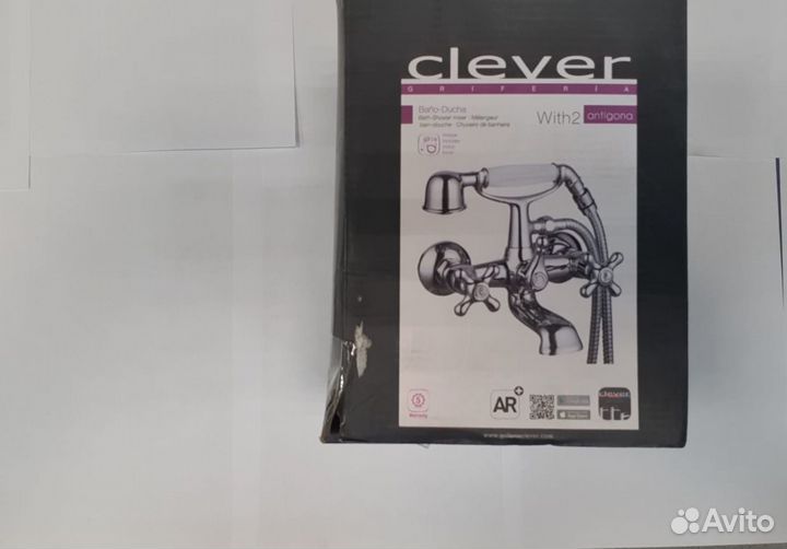 Смеситель для ванны с душем Clever