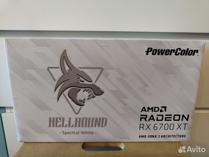 Видеокарта PowerColor RX 6700 XT Hellhound