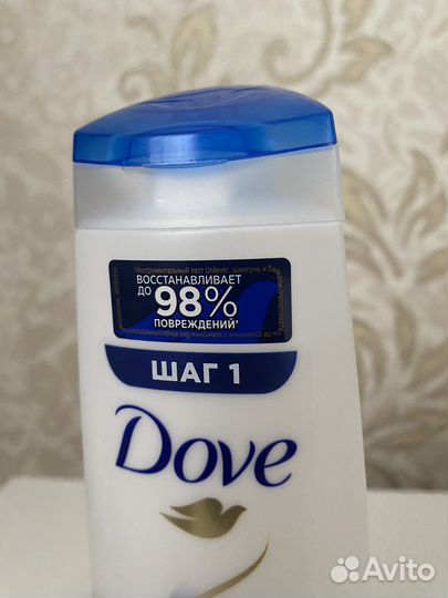 Dove шампунь и бальзам