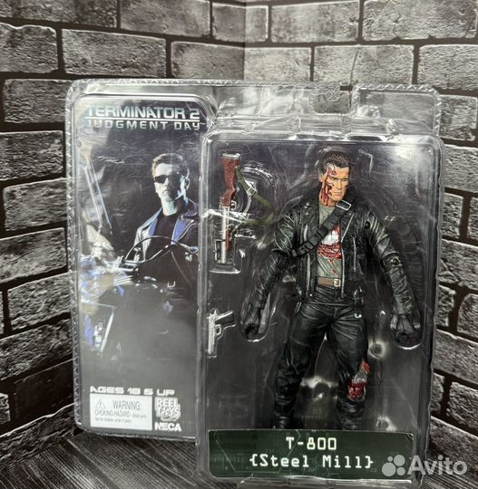 Терминатор Т800 Neca Фигурка Terminator Steel Mill