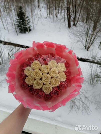 Шоколадные розы