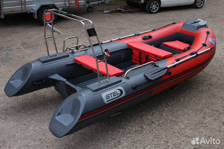 Лодка Stel Риб R-375 (Встроенный рундук)
