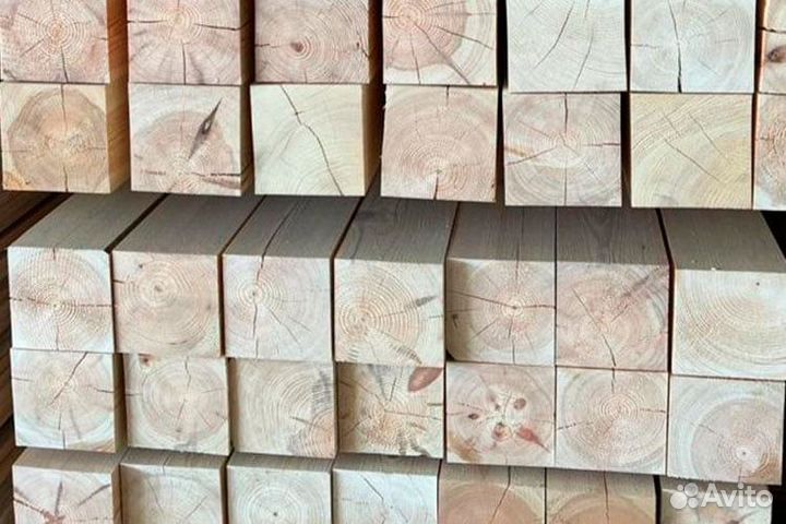 Строганный брус 150х150х6000