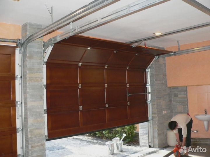 Секционные гаражные ворота на заказ