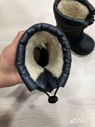 Детские утепленные ботинки