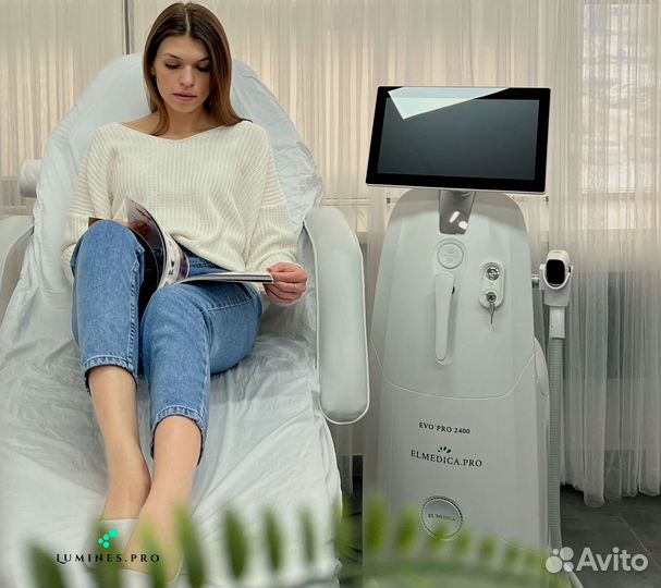 Диодный лазер для эпиляции люминес Макс’Плюс 2000вт