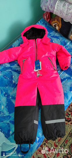 Зимний комбинезон для девочки 110