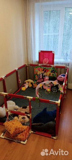 Большой детский манеж