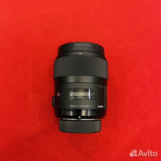 Sigma 35mm 1.4 art nikon (как новый)
