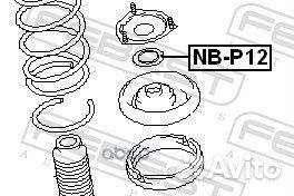 Подшипник опоры аморт. Nissan Primera P12/Maxima